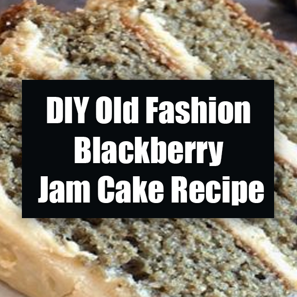 DIY Old Fashion Blackberry Jam Cake Recipe