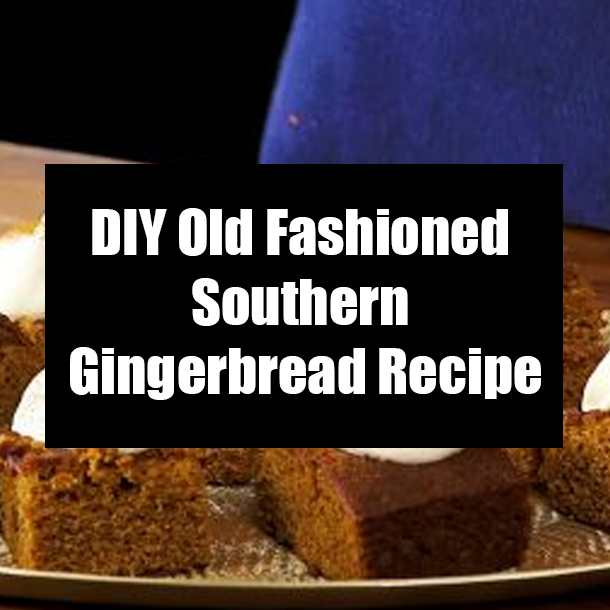 DIY Old Fashioned Southern Gingerbread Recipe