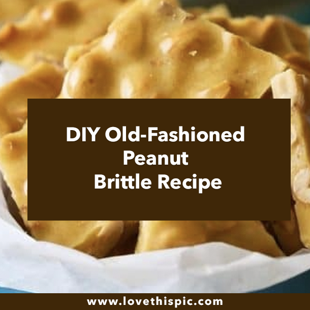 DIY Old-Fashioned Peanut Brittle Recipe
