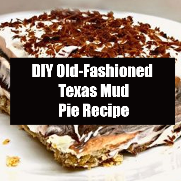 DIY Old-Fashioned Texas Mud Pie Recipe