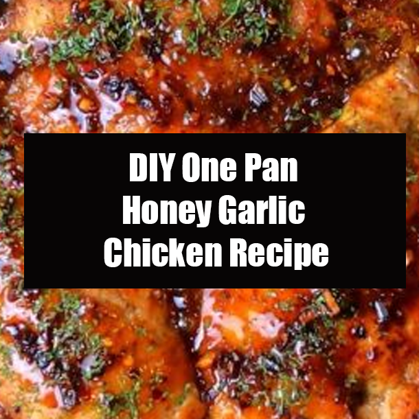 DIY One Pan Honey Garlic Chicken Recipe