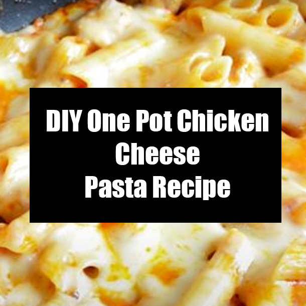 DIY One Pot Chicken Cheese Pasta Recipe