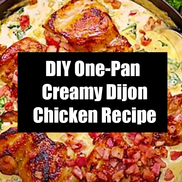 DIY One-Pan Creamy Dijon Chicken Recipe