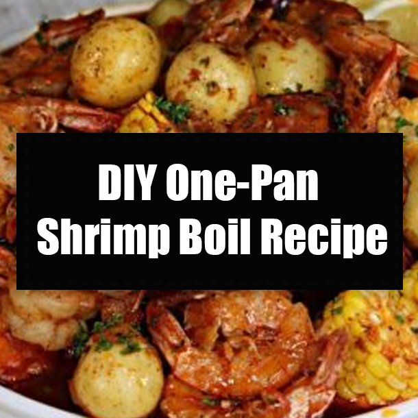 DIY One-Pan Shrimp Boil Recipe