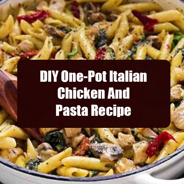DIY One-Pot Italian Chicken And Pasta Recipe