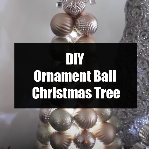 DIY Ornament Ball Christmas Tree