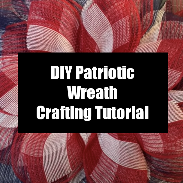 DIY Patriotic Wreath Crafting Tutorial