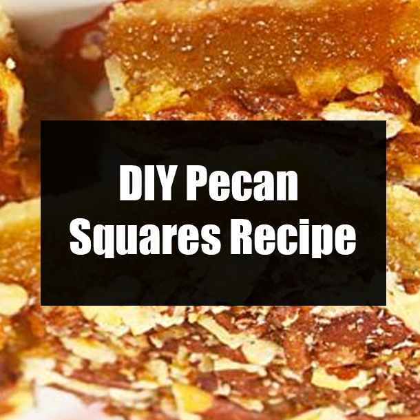 DIY Pecan Squares Recipe