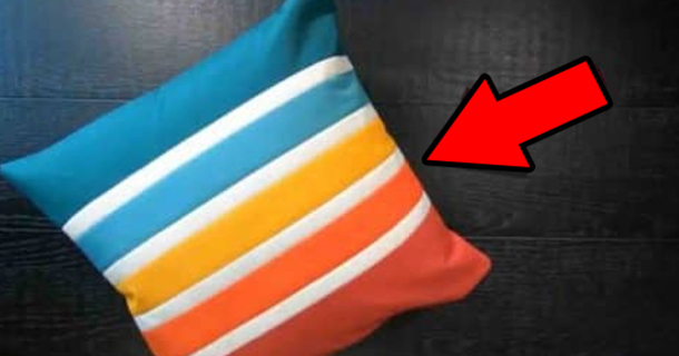 DIY Retro Stripes Pillow Cover Guide - picture 2