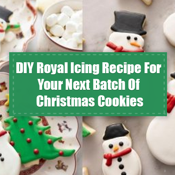DIY Royal Icing Recipe For Your Next Batch Of Christmas Cookies