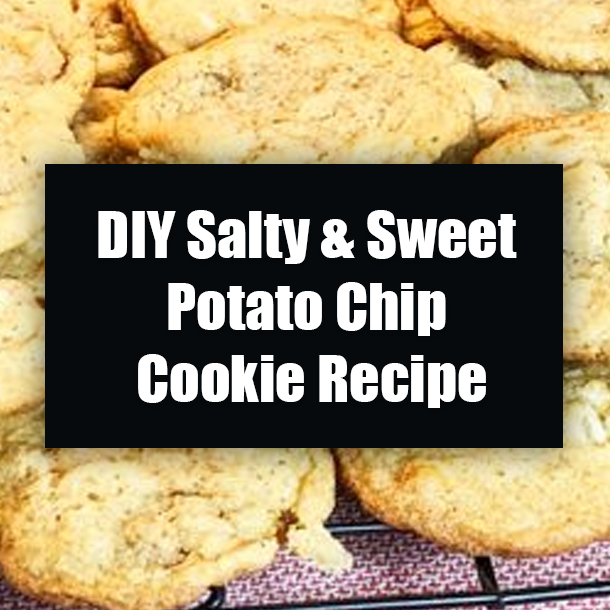 DIY Salty & Sweet Potato Chip Cookie Recipe