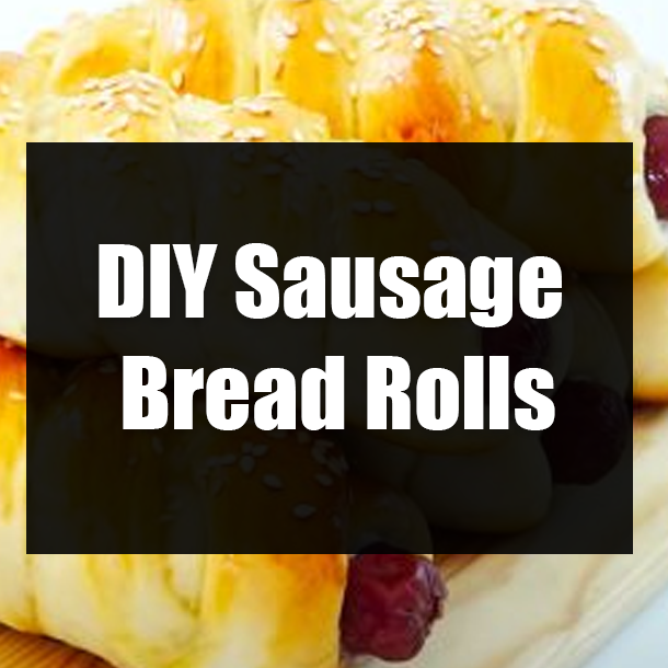 DIY Sausage Bread Rolls