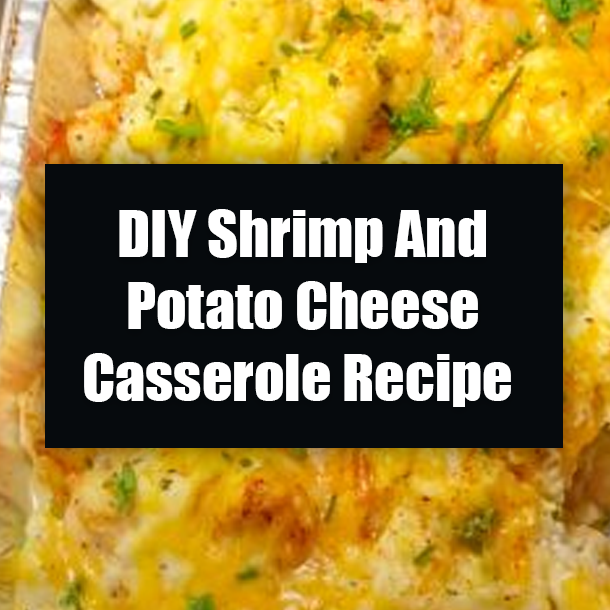 DIY Shrimp And Potato Cheese Casserole Recipe