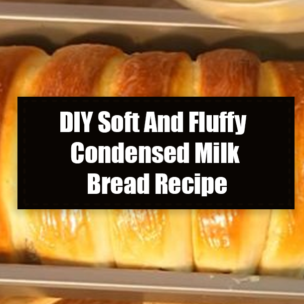 DIY Soft And Fluffy Condensed Milk Bread Recipe