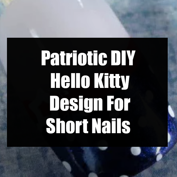 DIY Star and Polka Dots Nail Art Tutorial