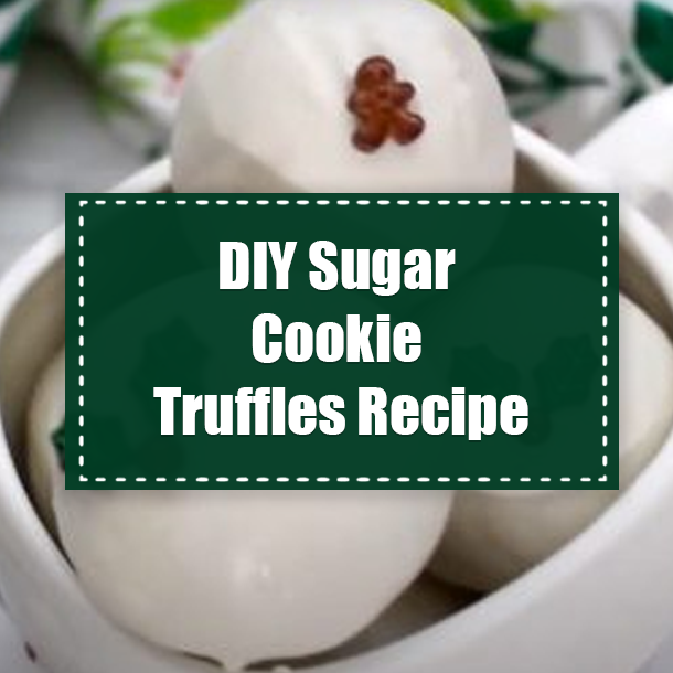 DIY Sugar Cookie Truffles Recipe