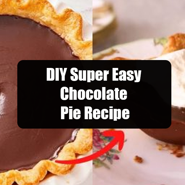 DIY Super Easy Chocolate Pie Recipe