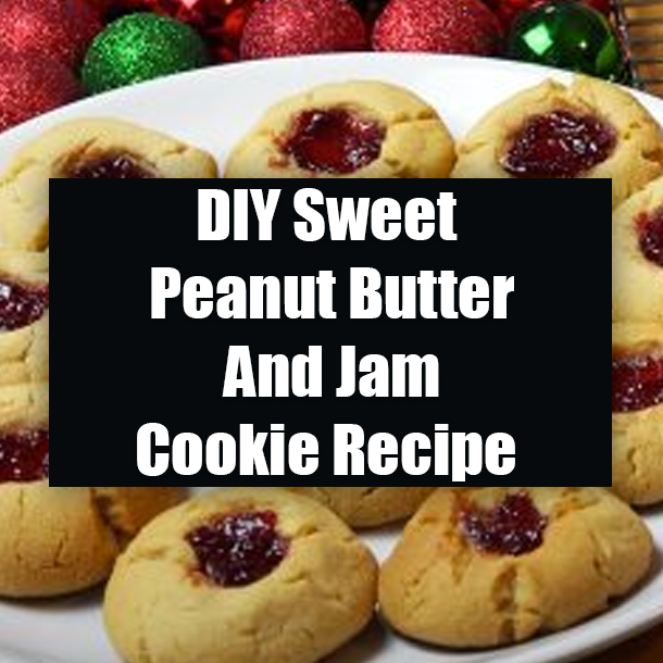 DIY Sweet Peanut Butter And Jam Cookie Recipe