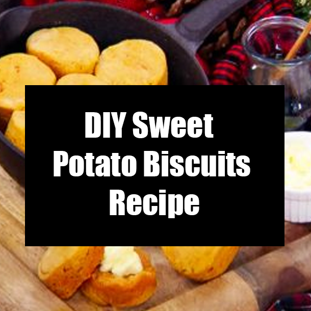 DIY Sweet Potato Biscuits Recipe