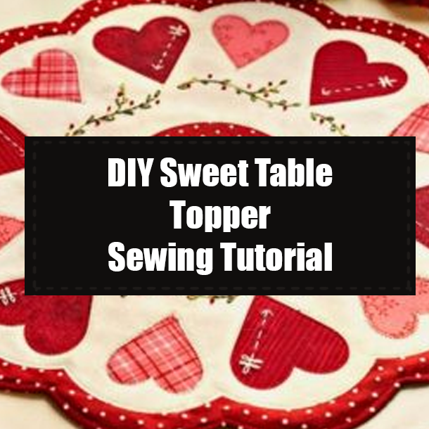 DIY Sweet Table Topper Sewing Tutorial