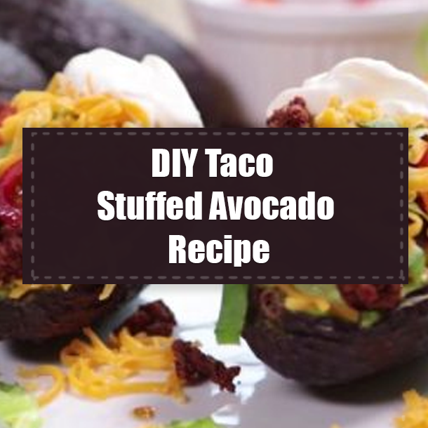 DIY Taco Stuffed Avocado Recipe