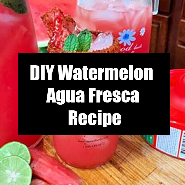 DIY Watermelon Agua Fresca Recipe