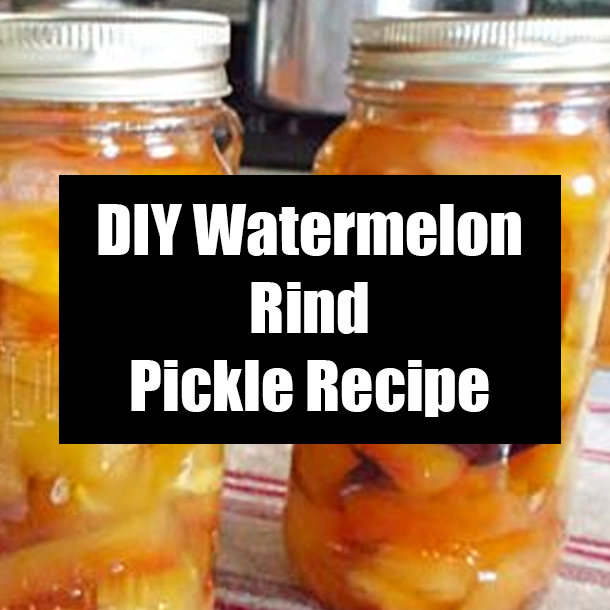DIY Watermelon Rind Pickle Recipe