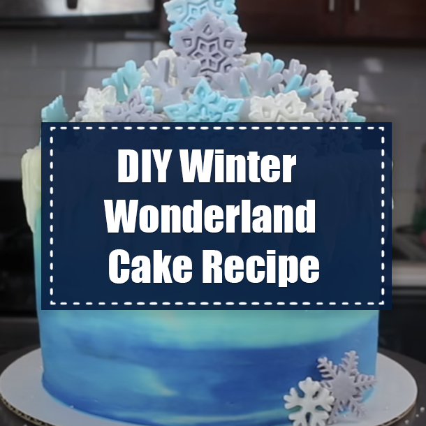 DIY Winter Wonderland Cake Recipe