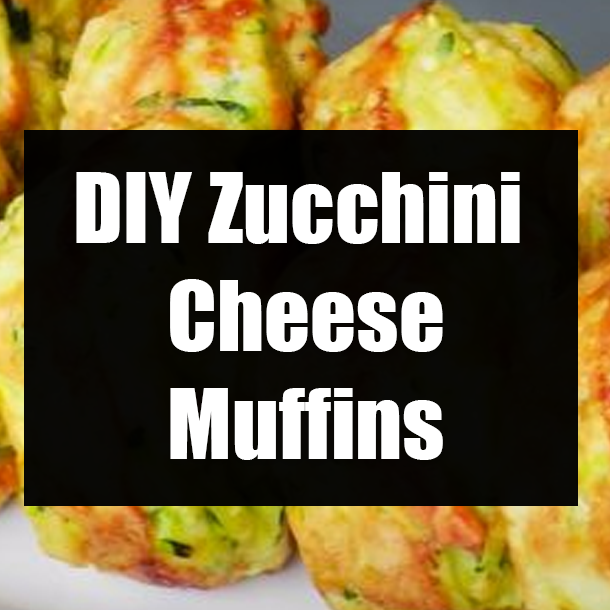 DIY Zucchini Cheese Muffins