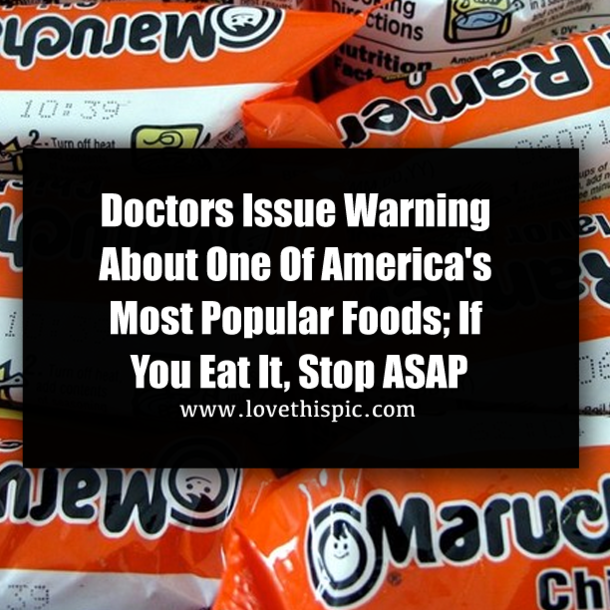 Doctors Issue Warning about One Of America's Most Popular Foods; If You Eat It, Stop ASAP