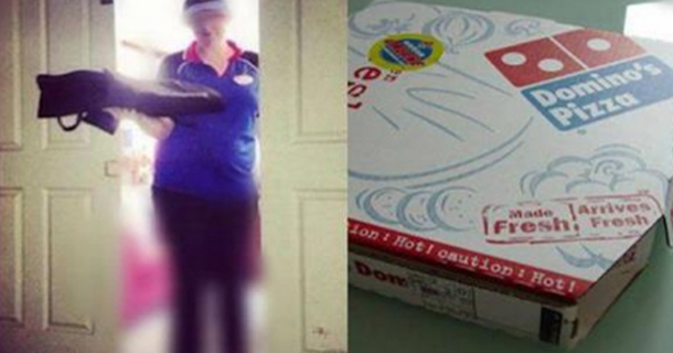 Domino's Delivery Woman Brings Pizza Top Cop, Screams When She Sees What He's Doing - picture 3