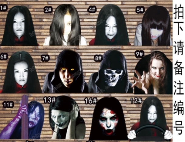 Drivers Using Freaky Reflective Face Decals To Discourage High-Beam Users - picture 5