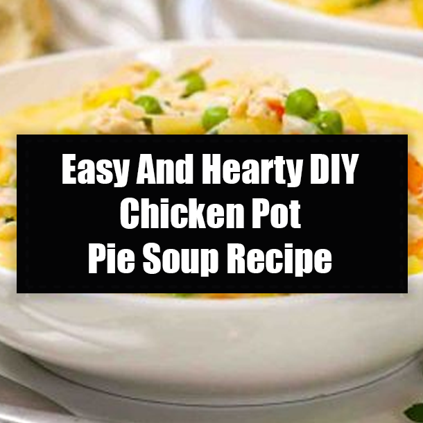 Easy And Hearty DIY Chicken Pot Pie Soup Recipe