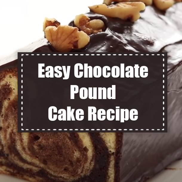 Easy Chocolate Pound Cake Recipe