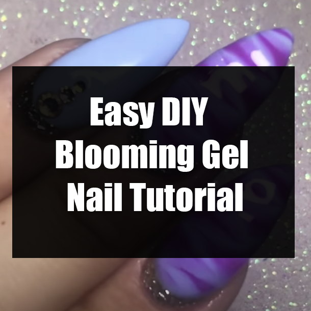 Easy DIY Blooming Gel Nail Tutorial