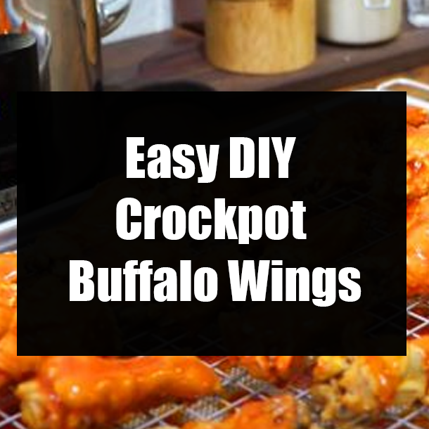 Easy DIY Crockpot Buffalo Wings