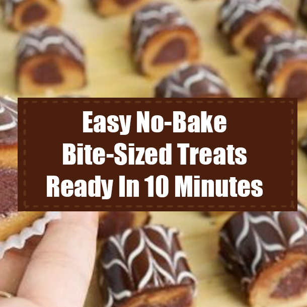 Easy No-Bake Bite-Sized Treats Ready In 10 Minutes