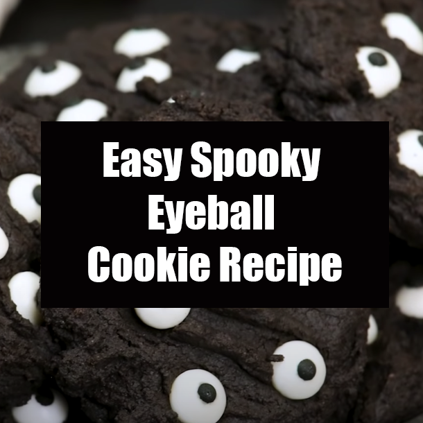 Easy Spooky Eyeball Cookie Recipe