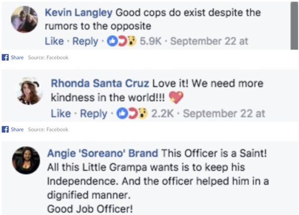 Elderly Man Is Thrown Out Of The Bank - Hero Cop Steps In To Save The Day In An Inspiring Way - picture 4