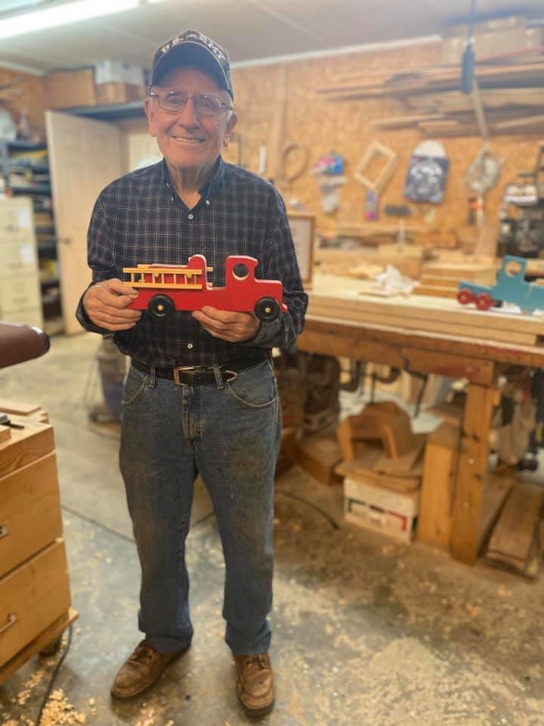 Elderly veteran has created homemade toys for children in need every Christmas for 50 years - picture 3