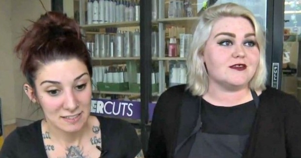 Employee Instantly Takes Off On Foot When Woman Walks In With A Question - picture 2