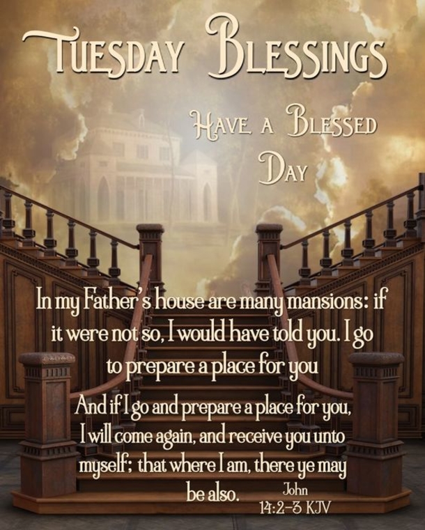 Enjoy These 10 Tuesday Blessings Pics, Images And Greetings - picture 3