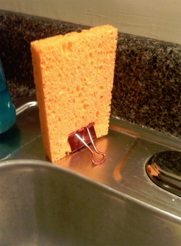 Every Time She Finishes Using Her Kitchen Sponge.   She Does THIS...The Reason Why Is SO Important! - picture 5