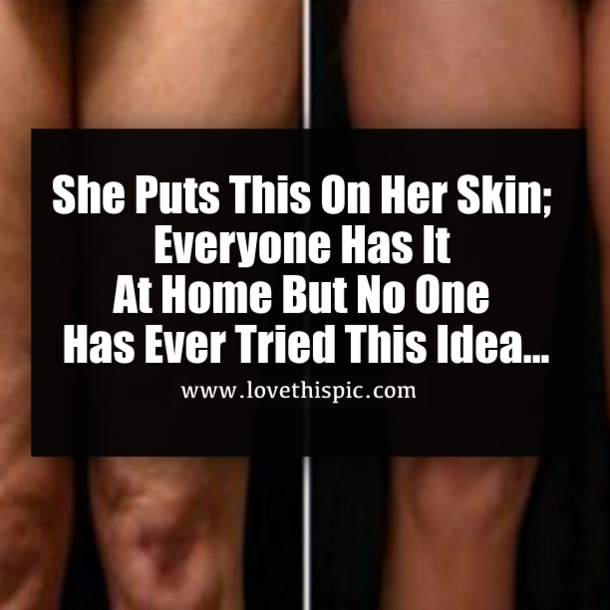 Everyone Thought She Was Crazy Because She Put THIS On Her Skin, Until They Saw The Results... WOW!