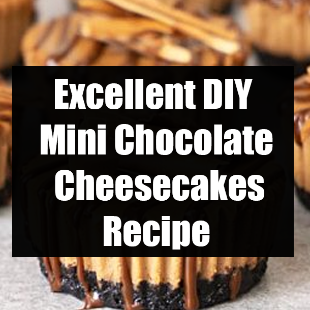 Excellent DIY Mini Chocolate Cheesecakes Recipe