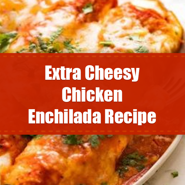 Extra Cheesy Chicken Enchilada Recipe