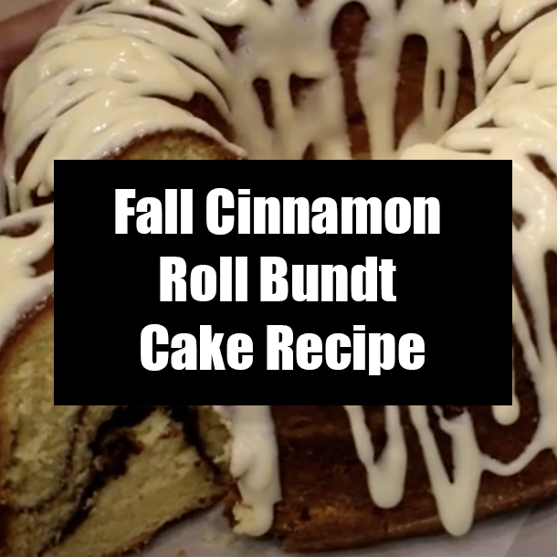 Fall Cinnamon Roll Bundt Cake Recipe