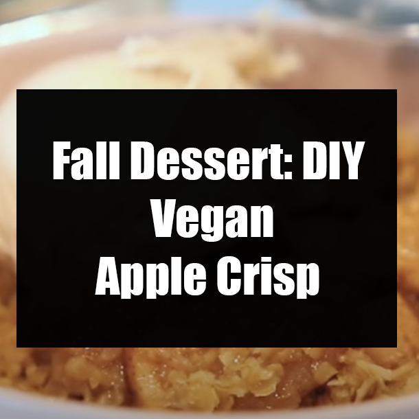 Fall Dessert: DIY Vegan Apple Crisp