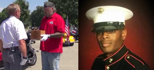Fallen Marine Was Being Shipped Home In A Fedex Box Until These Bikers Stepped In And Did THIS! - picture 3