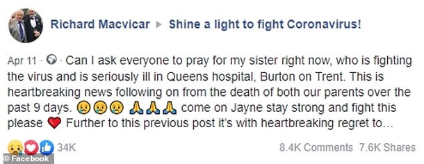 Family devastated after father, wife and daughter pass away due to COVID-19 within 2 weeks - picture 3